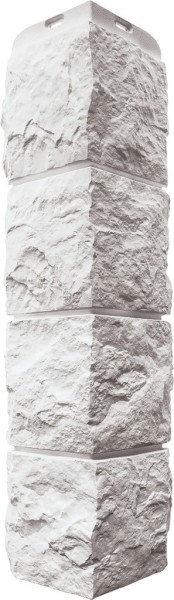 Угол наружный Альта-Профиль Туф ЭКО Белый купить в Ульяновске