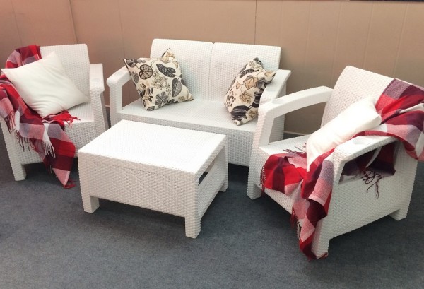 Комплект Yalta Terrace Set белый купить в Ульяновске