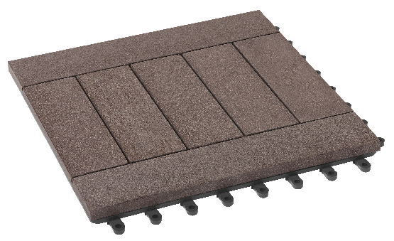 Модульный паркет ДПК GRINDERDECO Комфорт 5 Венге купить в Ульяновске