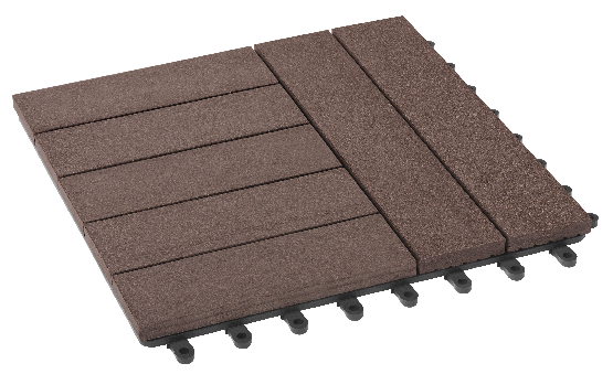 Модульный паркет ДПК GRINDERDECO Комфорт 4 Шоколад купить в Ульяновске