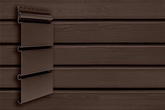 Сайдинг Архитектурный Планкен Grand Line Темный дуб купить в Ульяновске