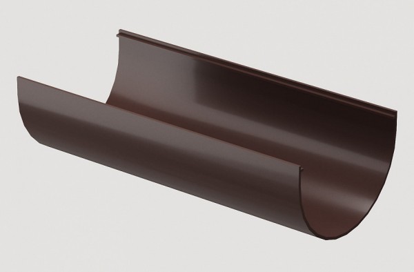 Желоб водосточный ПВХ Docke STANDART Тёмно-коричневый купить в Ульяновске
