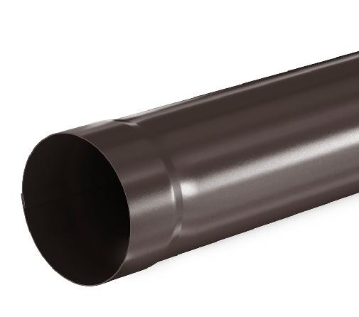 Водосток Aquasistem, система 150/100 - Труба водосточная 3.00м RR 32 Тёмно Коричневый купить в Ульяновске