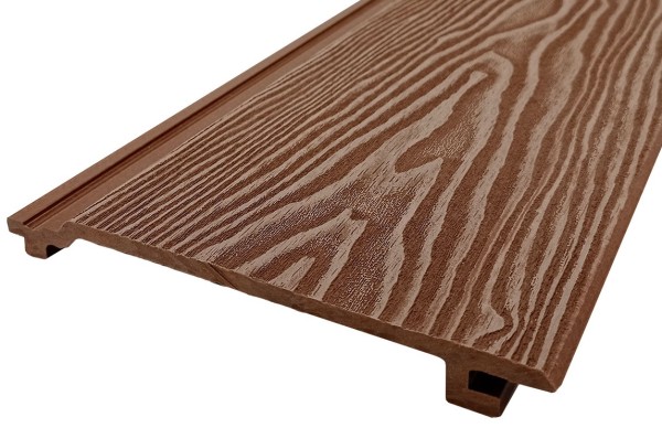 Сайдинг Darvolex 185x19x3000мм, 3D тиснение Коричневый купить в Ульяновске