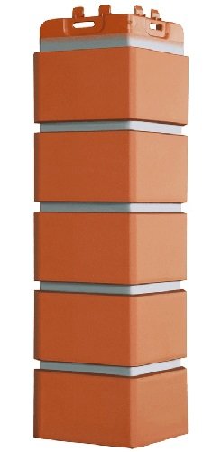 Угол Grand Line клинкерный кирпич ПРЕМИУМ Терракотовый (шов RAL 7006) купить в Ульяновске