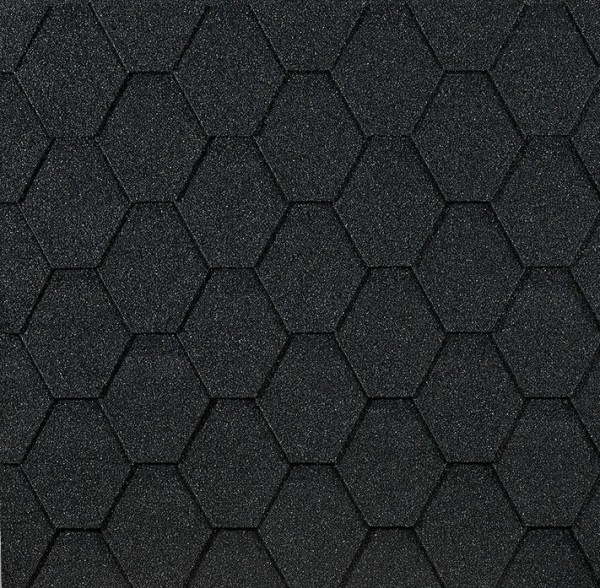 Гибкая черепица EURASIA Docke, Коллекция ШЕСТИГРАННИК Серый купить в Ульяновске