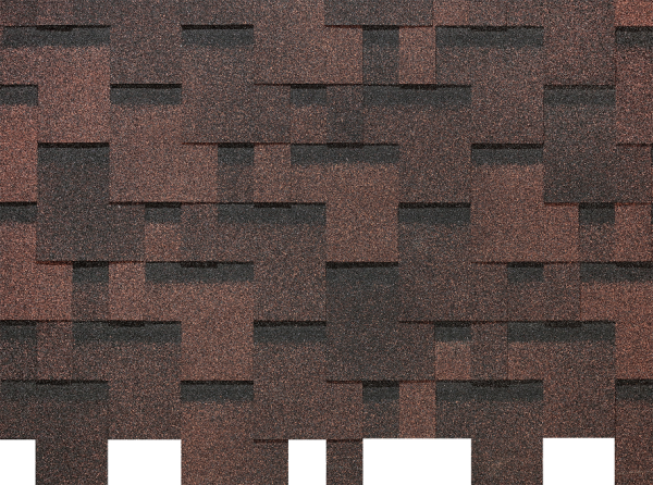 Гибкая черепица EURASIA Docke, Коллекция Лабиринт Коричневый купить в Ульяновске