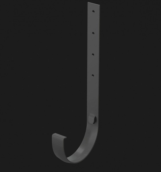 Кронштейн желоба металл Docke Premium ПВХ - Графит купить в Ульяновске