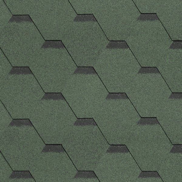 Гибкая черепица Shinglas, серия Ультра, коллекция Самба – Малахит купить в Ульяновске