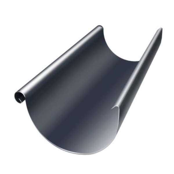 Водосток Grand Line 125x90 – Желоб 3м RAL 7024 купить в Ульяновске