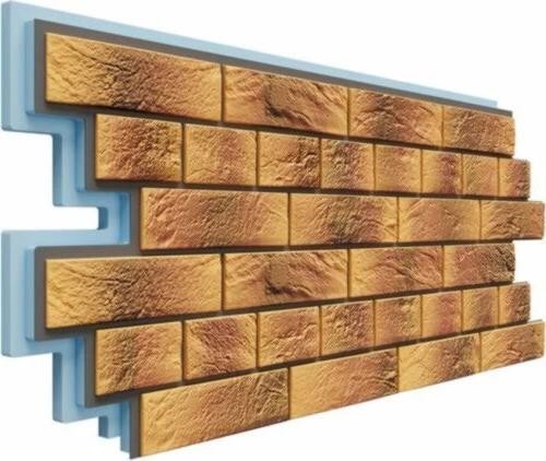 Термосайдинг Доломит Венецианский Кирпич 40 мм Нарва купить в Ульяновске