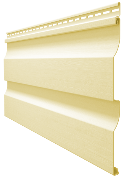 Виниловый сайдинг docke (дёке) - профиль D4,5D, банан купить в Ульяновске