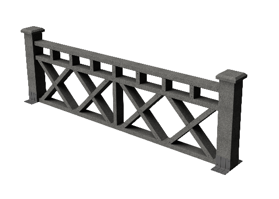 Ограждения декоративное ДПК GRINDERDECO Бэйли серый базальт купить в Ульяновске