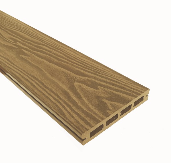 Террасная доска из ДПК Terrapol Смарт 3D Пустотелая с пазом Дуб Севилья купить в Ульяновске