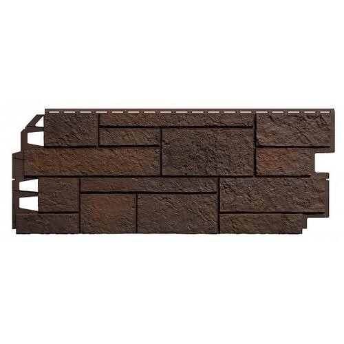 Фасадные панели ТЕХНОНИКОЛЬ Песчаник Тёмно-коричневый купить в Ульяновске