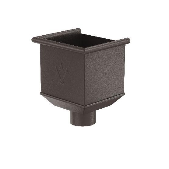 Водосток Aquasistem, Система 150/100 - Водосборная воронка RR 32 Тёмно-коричневый matt купить в Ульяновске