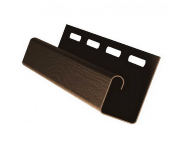 J-профиль для сайдинга, коричневый купить в Ульяновске