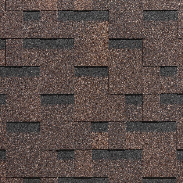 Гибкая черепица Docke, коллекция Тетрис – Коричневый купить в Ульяновске