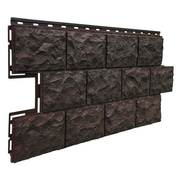 Фасайдинг Серия «Доломит» Тёмно Коричневый купить в Ульяновске