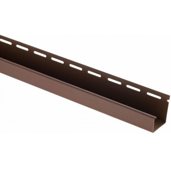 J-профиль Люкс Крашенный, T-15, ВН, Тёмный Орех купить в Ульяновске