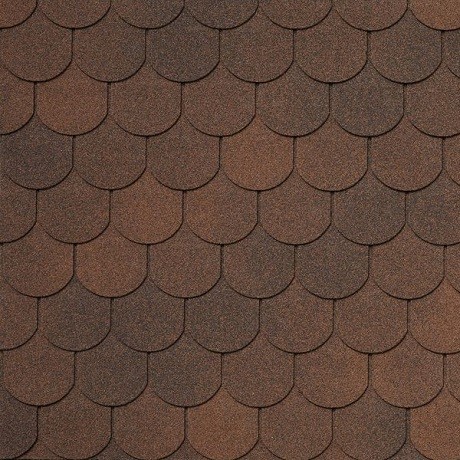 Гибкая черепица Tegola ASSISI marrone 434 купить в Ульяновске