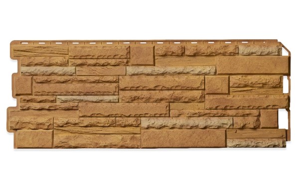 Фасадная панель Цокольный сайдинг Альта профиль Скалистый камень Памир Комби купить в Ульяновске