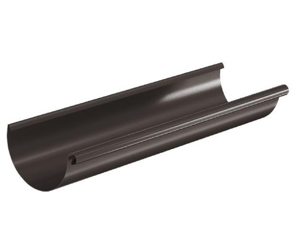 Водосток Aquasistem, система 150/100 - Водосточный желоб 3.00м RR 32 Тёмно-Коричневый купить в Ульяновске