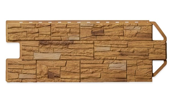 Фасадная панель Цокольный сайдинг Альта профиль Каньон Невада Комби купить в Ульяновске