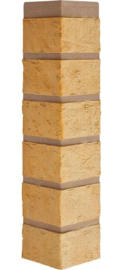 Наружный угол кирпич (желтый), 0,47 х 0,1м купить в Ульяновске