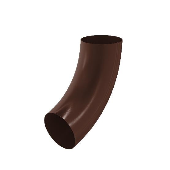 Водосток Aquasistem, система 125x90 - Колено трубы RAL 8017 Коричневый купить в Ульяновске