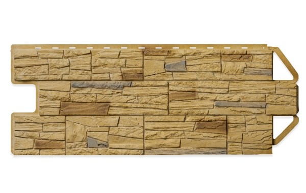 Фасадная панель Цокольный сайдинг Альта профиль Каньон Колорадо Комби купить в Ульяновске