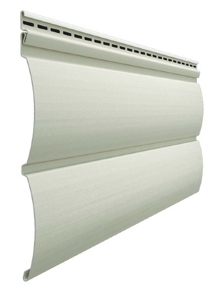 Виниловый сайдинг docke (дёке) - blockhaus D4,7T (под бревно), сливки купить в Ульяновске