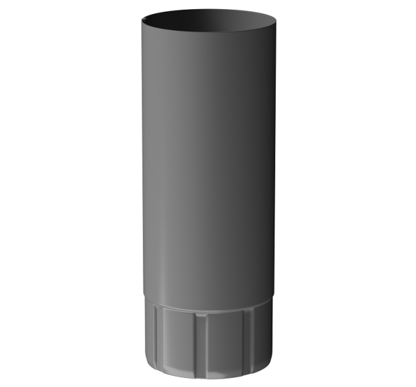 Труба водосточная 3 м D90 Döcke STAL PREMIUM Графит, (RAL 7024) купить в Ульяновске