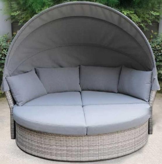 Диван-Трансформер AFINA плетеный из иск. ротанга AFM-325G Grey купить в Ульяновске