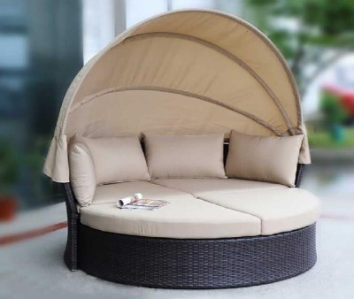 Диван-Трансформер AFINA плетеный из иск. ротанга AFM-325B Brown