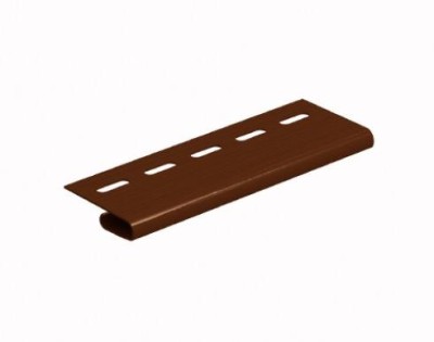 Финишная планка Ю-пласт коричневый