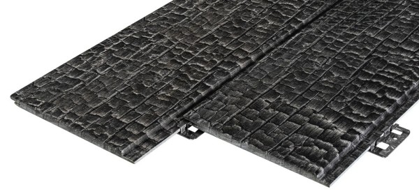 Фиброцементные панели FCSPRO Decor Wood Click Угольное купить в Ульяновске