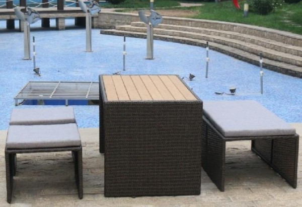 Диван-Трансформер AFINA плетеный из иск. ротанга S330A-W63 Brown купить в Ульяновске