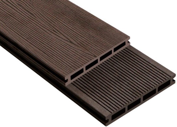 Террасная доска ДПК Outdoor 3D STORM/Вельвет коричневая микс купить в Ульяновске
