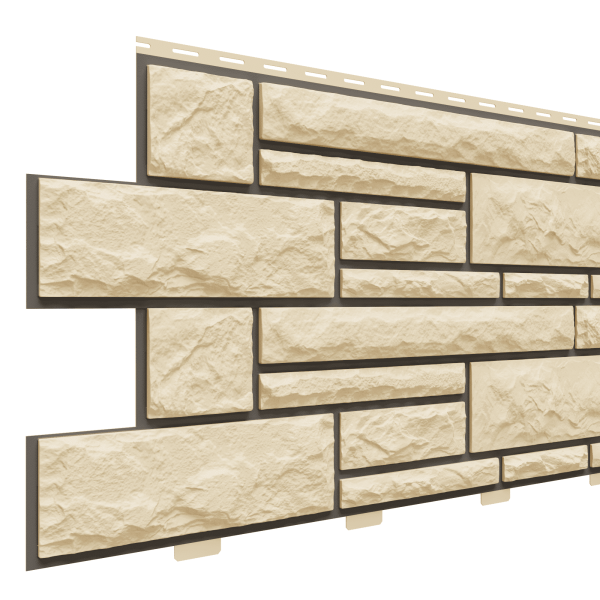 Фасадная панель Доломит, Брусчатка Доломит Шампань (3м) купить в Ульяновске