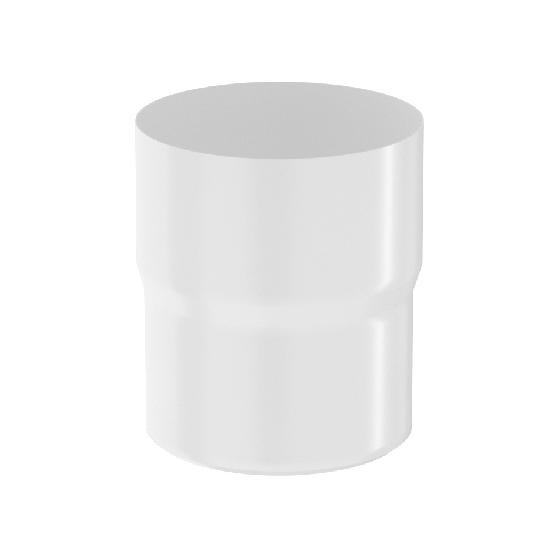 Водосток Aquasistem, система 150x100 - Соединитель трубы RR 20 Мраморно-белый купить в Ульяновске