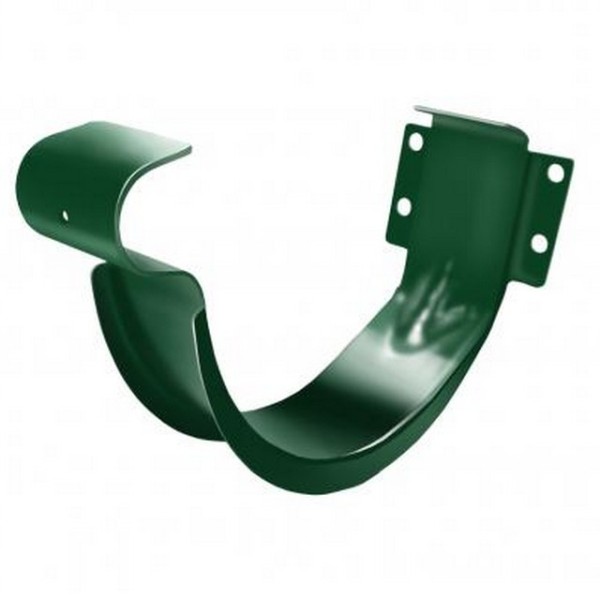 Водосток Grand Line 125x90 – Держатель желоба RAL 6005 купить в Ульяновске