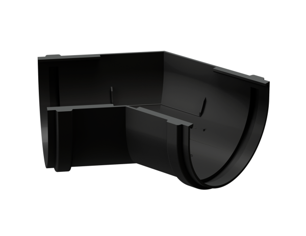 Угол желоба универсал 135˚ Docke Premium ПВХ - Карбон купить в Ульяновске