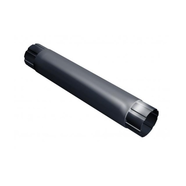 Водосток Grand Line 150x100 – Труба 1 метр RAL 7024 купить в Ульяновске