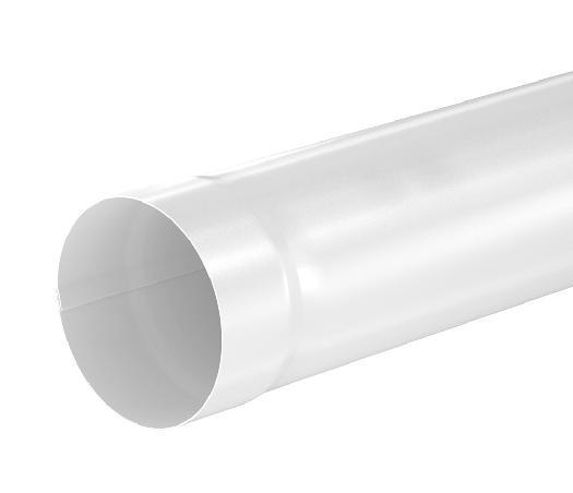 Водосток Aquasistem, система 150/100 - Труба водосточная 3.00м RAL 9003 Белый купить в Ульяновске