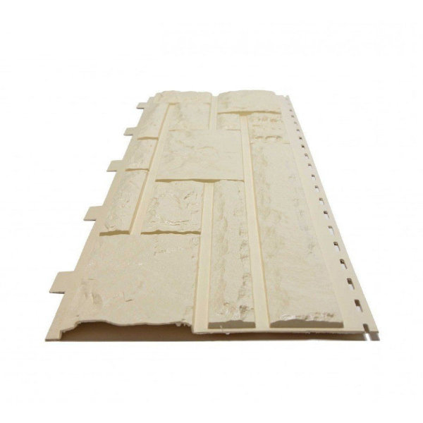 Фасадная панель Доломит, Стандарт, Слоновая кость купить в Ульяновске