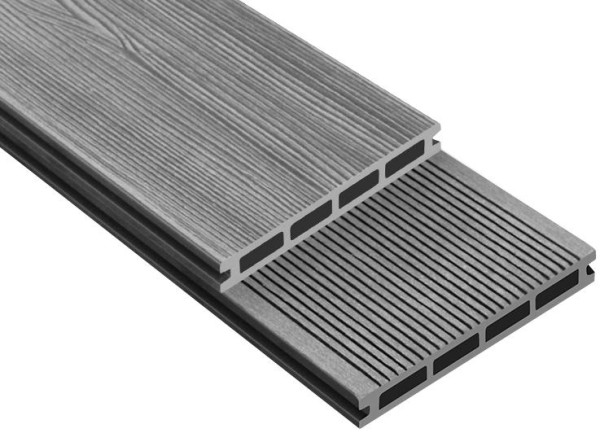 Террасная доска ДПК Outdoor 3D STORM/Вельвет серая микс купить в Ульяновске