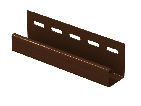 J-планка Ю-пласт Классика коричневая купить в Ульяновске