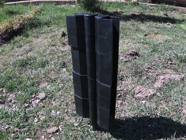 Угловой элемент поворотный, пластиковый от 60° до 300° для доски 300х30 мм из ДПК чёрный Holzhof купить в Ульяновске