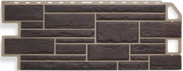 Цокольный сайдинг альта-профиль - коллекция "камень", жжёный купить в Ульяновске